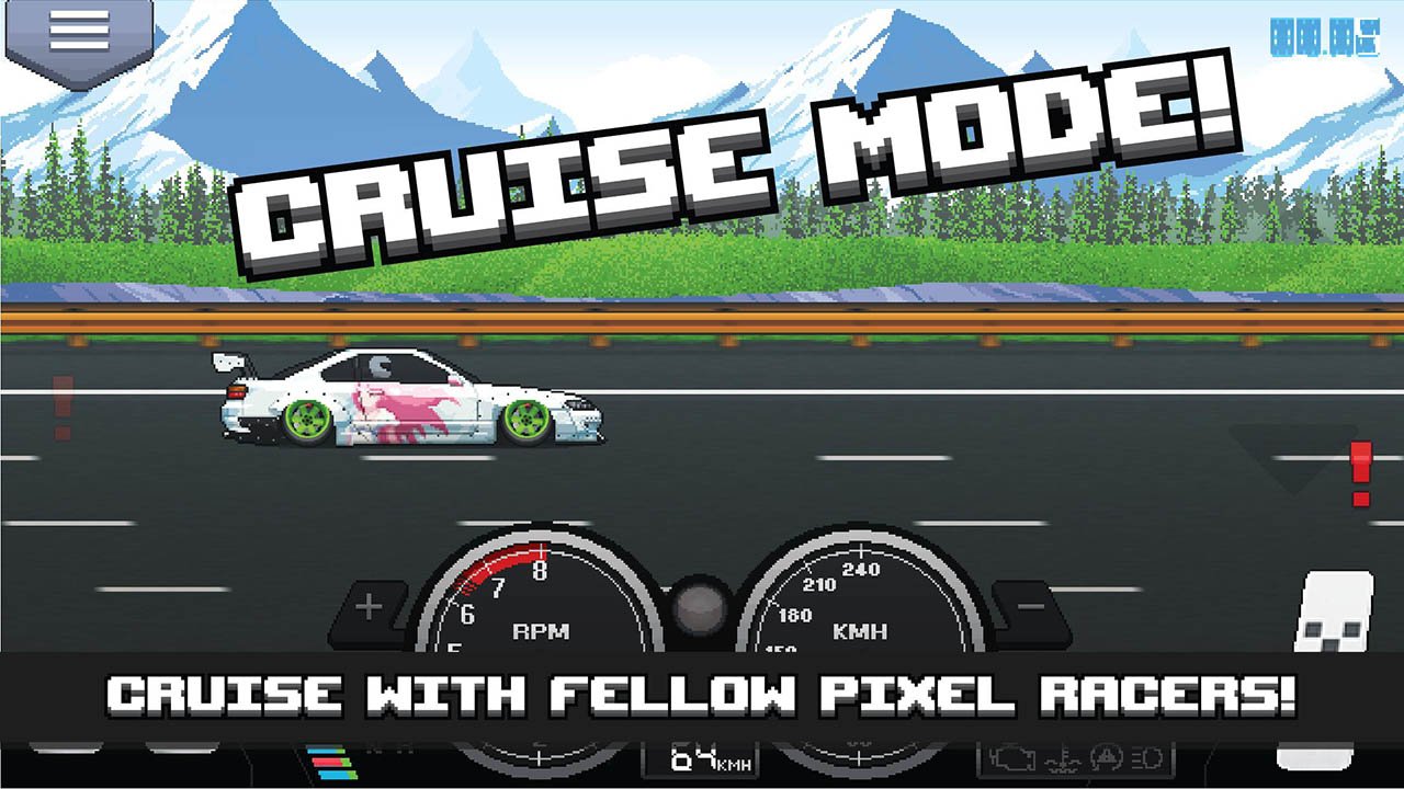 Pixel Car Racer MOD APK 1.2.3 (Unlimited Money)
