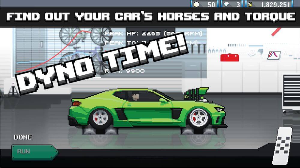 Pixel Car Racer v1.2.5 MOD APK (Unlimited Money)