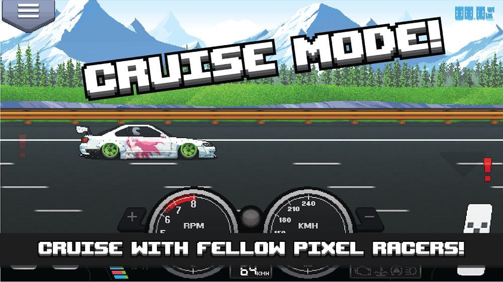 Pixel Car Racer v1.2.5 MOD APK (Unlimited Money)