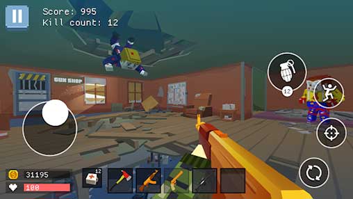 Pixel Combat: World of Guns 1.6 Apk + Mod Money for Android