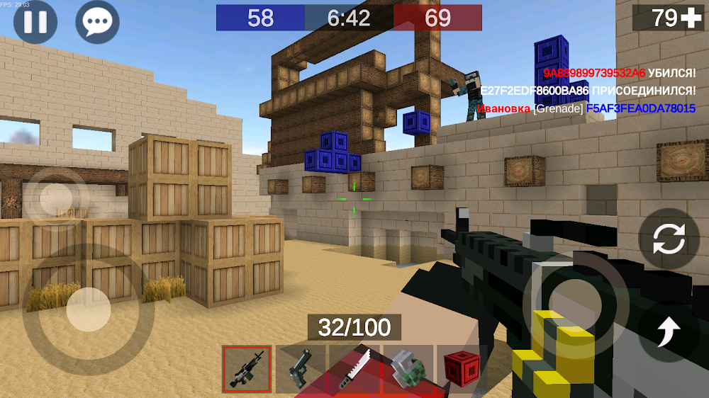 Pixel Combats 2 v1.365 MOD APK (Bullets/Unlocked Weapons)