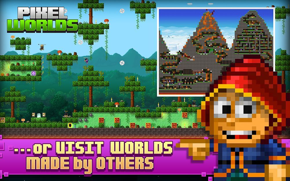 Pixel Worlds: MMO Sandbox v1.7.40 MOD APK (Mega Mod)