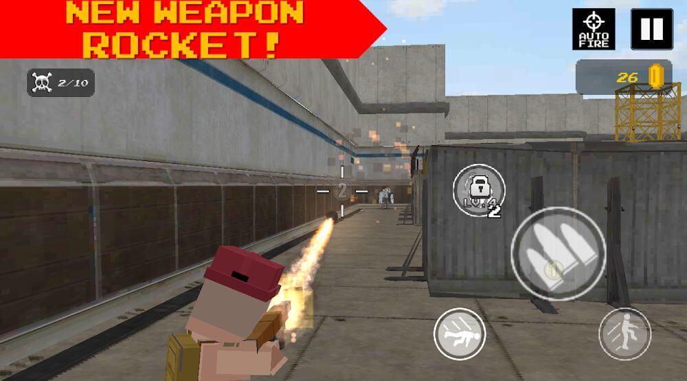 Pixel Z Hunter 3D v4.2.0 MOD APK (High Gold Drop, One Hit Kill)