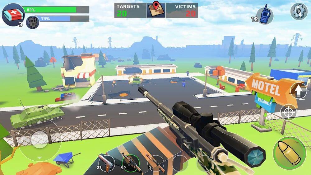 Pixel's Unknown Battle Ground v1.53.00 MOD APK (Mega Menu)