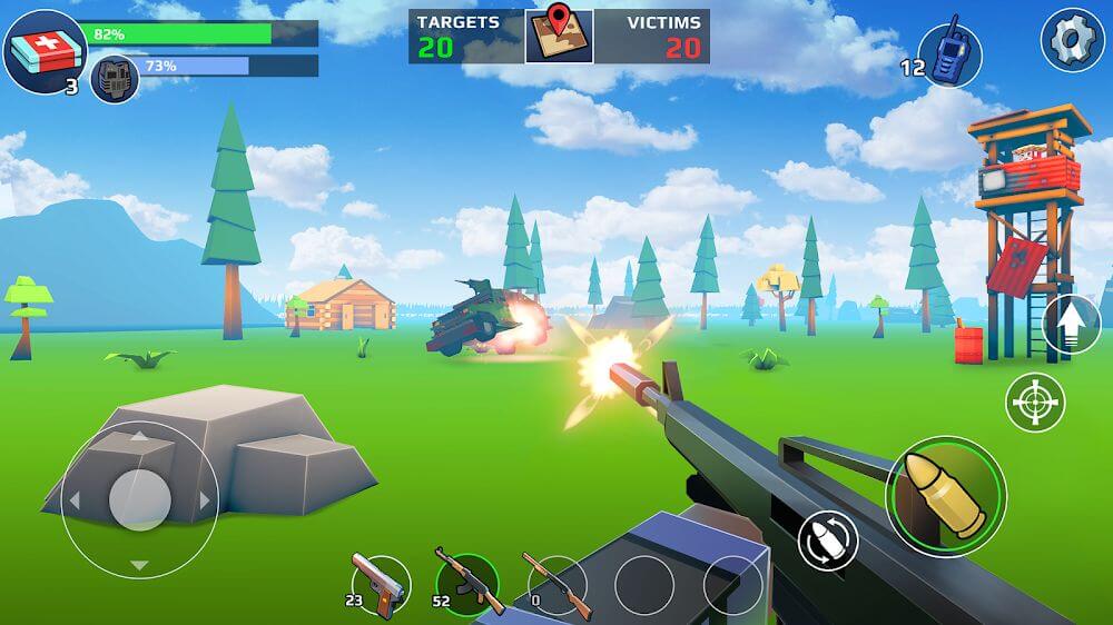 Pixel's Unknown Battle Ground v1.53.00 MOD APK (Mega Menu)