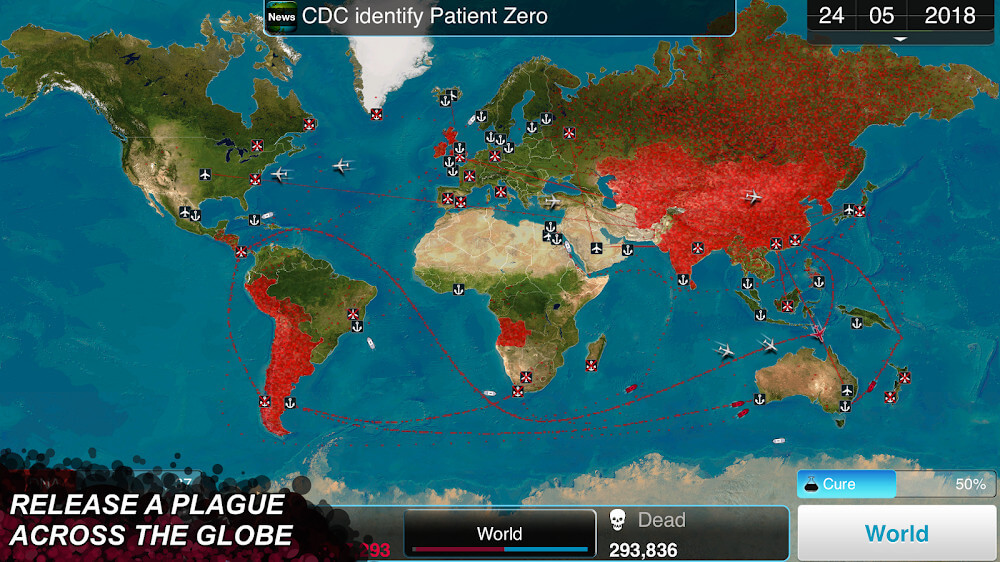 Plague Inc. v1.19.19 MOD APK (Unlocked All, Free Shopping)