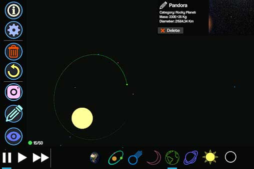 Planet Genesis 2 – solar system sandbox 1.2.2 (Full) Apk Android