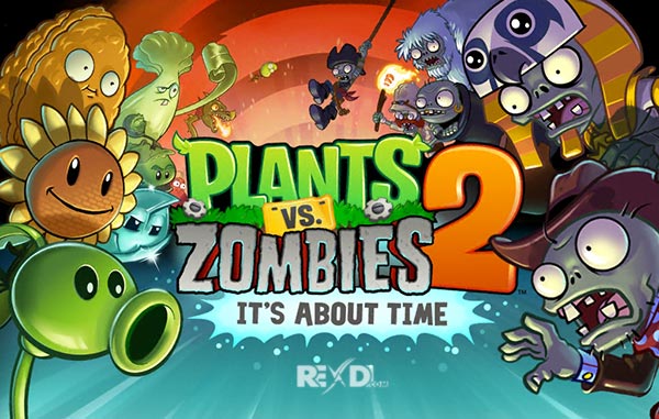 Plants vs Zombies 2 MOD APK 9.9.1 (Coins/Gems) + Data Android