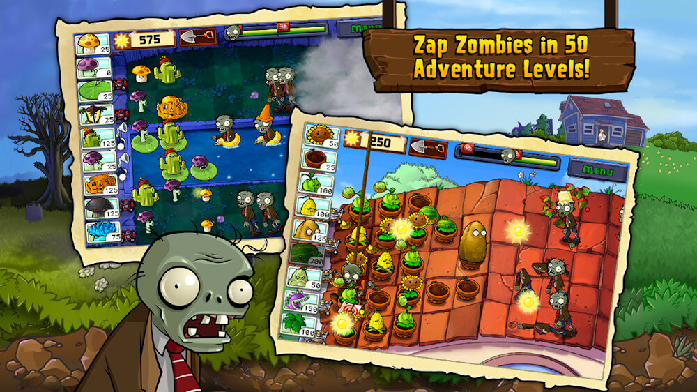 Plants vs. Zombies v3.6.0 MOD APK (Unlimited Coins/Suns)