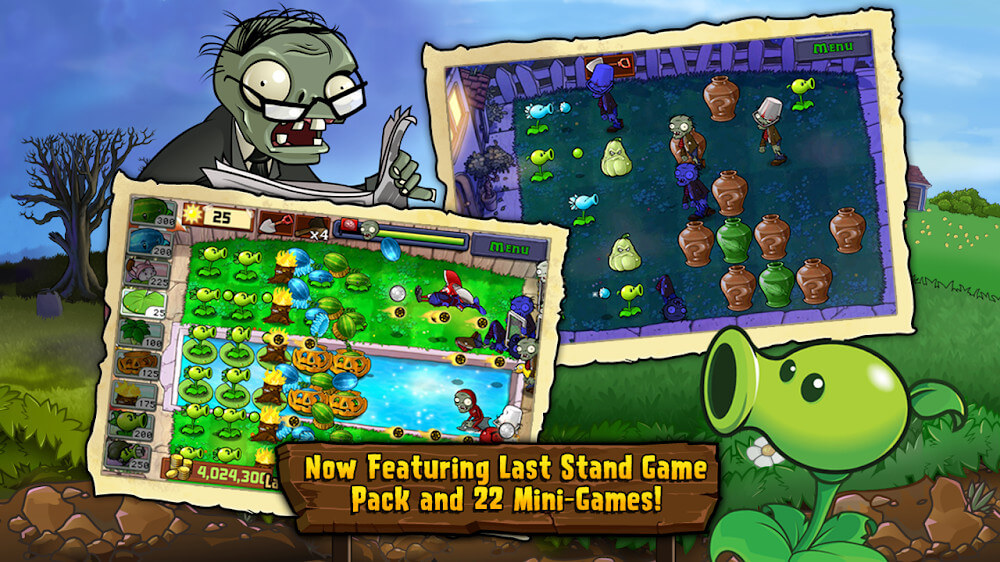 Plants vs. Zombies v3.6.0 MOD APK (Unlimited Coins/Suns)