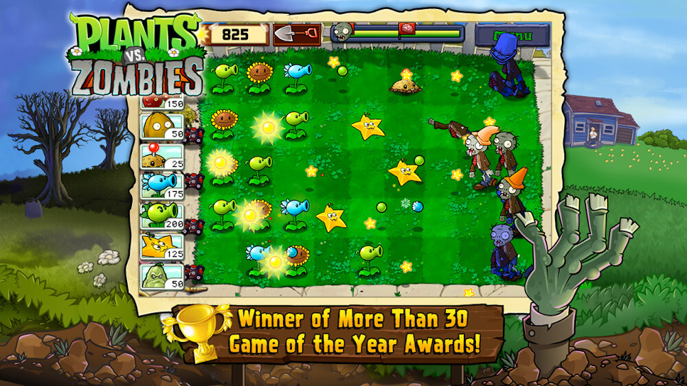 Plants vs. Zombies v3.6.0 MOD APK (Unlimited Coins/Suns)