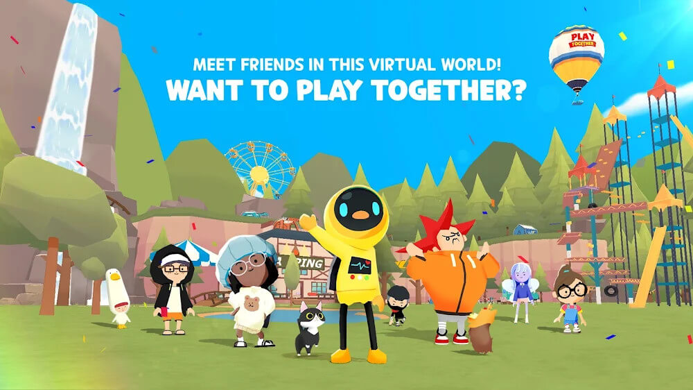 Play Together v2.05.2 MOD APK (Mega Menu/Lock Camera/Auto Fishing)