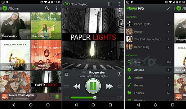 PlayerPro Music Player 5.32 Apk Mod + Plugins + Themes Android