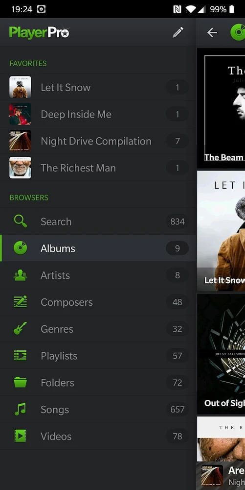 PlayerPro Music Player v5.35 b240 APK (Paid)