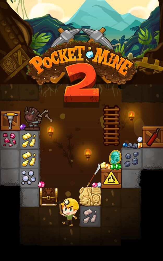 Pocket Mine 2 v4.2.0 MOD APK (Unlimited Pick Amount, Event Unlocked)