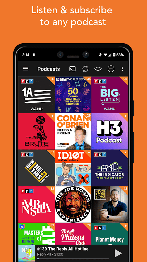 Podcast Addict v2021.15 APK + MOD (Donate/Premium Unlocked)