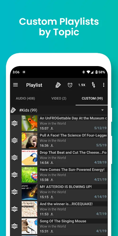 Podcast Addict v2024.10 MOD APK (Premium Unlocked)