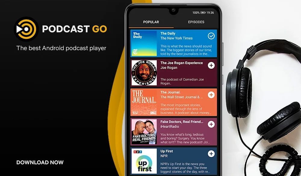 Podcast Go v2.21.12 MOD APK (Premium Unlocked)