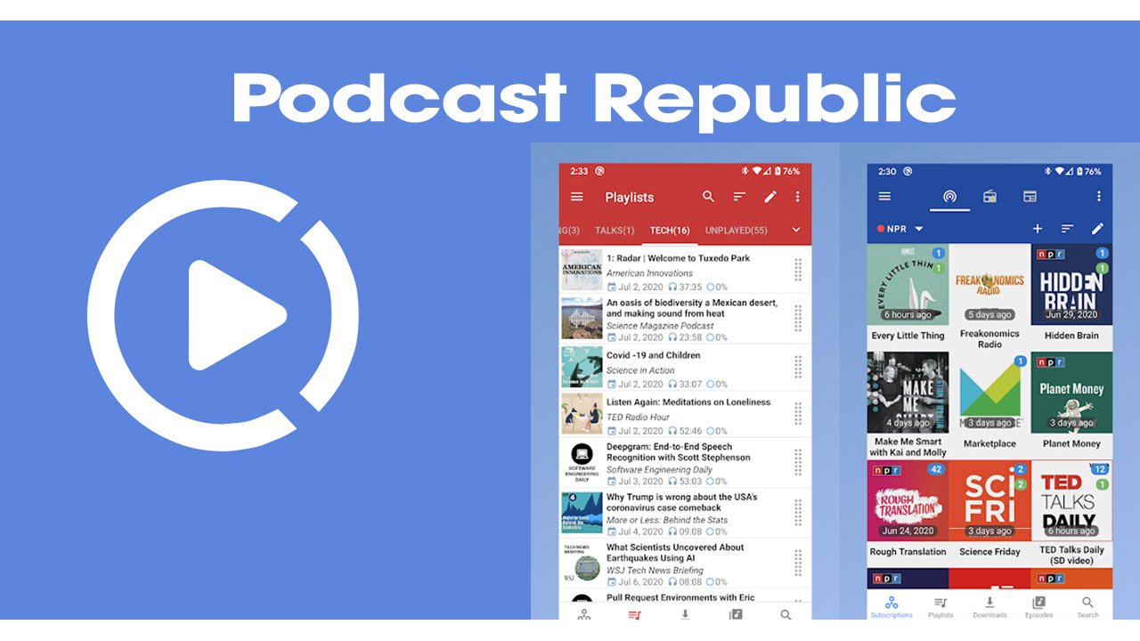 Podcast Republic MOD APK 24.7.1R (Pro Unlocked)