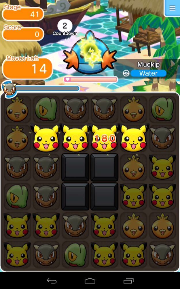 Pokémon Shuffle Mobile v1.15.0 MOD APK (High Damage, Moves, Anti Ban)