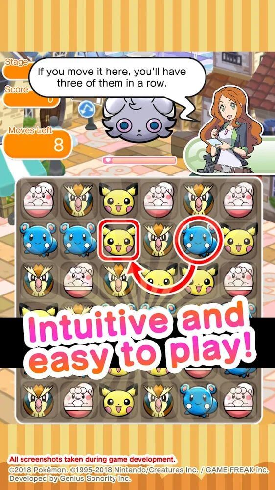 Pokémon Shuffle Mobile v1.15.0 MOD APK (High Damage, Moves, Anti Ban)