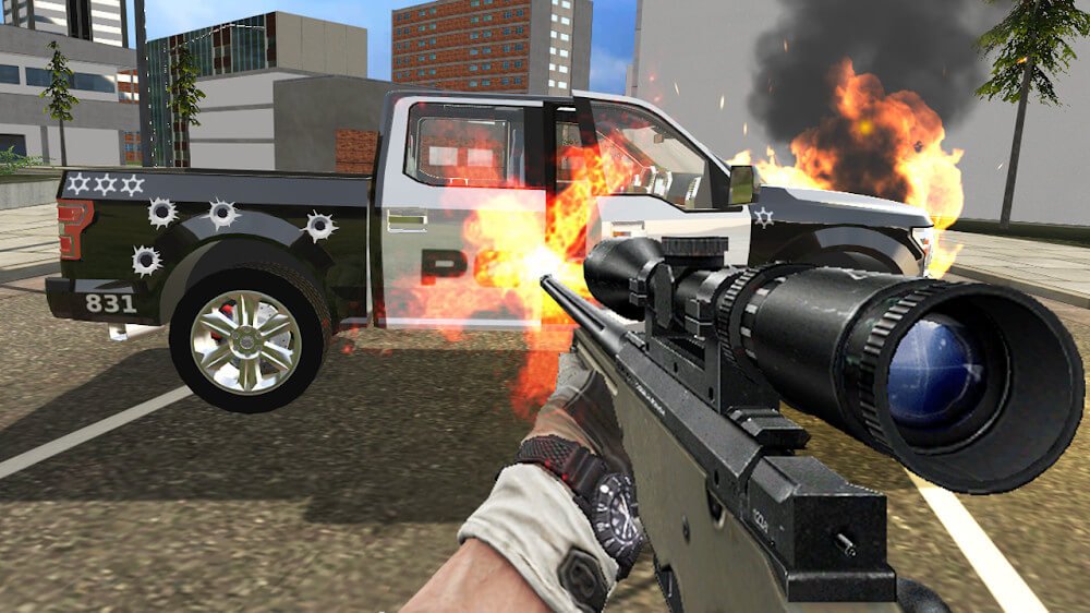 Police vs Gangsters 4x4 Offroad v1.1.1 MOD APK (Unlimited Money/Unlocked)