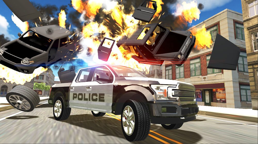 Police vs Gangsters 4x4 Offroad v1.1.1 MOD APK (Unlimited Money/Unlocked)