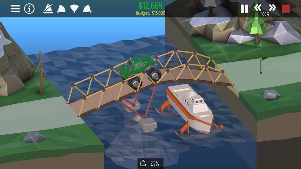 Poly Bridge 2 v1.42 APK + OBB (Paid)