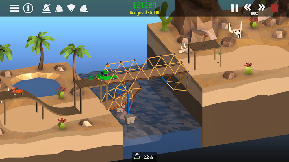 Poly Bridge 2 v1.42 APK + OBB (Paid)