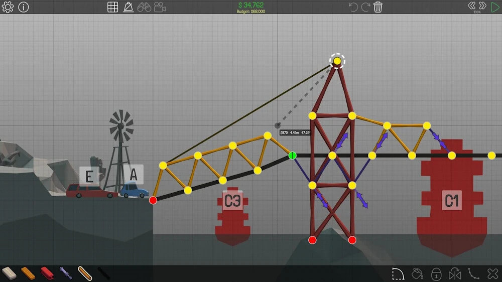 Poly Bridge v1.2.2 APK + MOD (God Mode/Unlock all level)