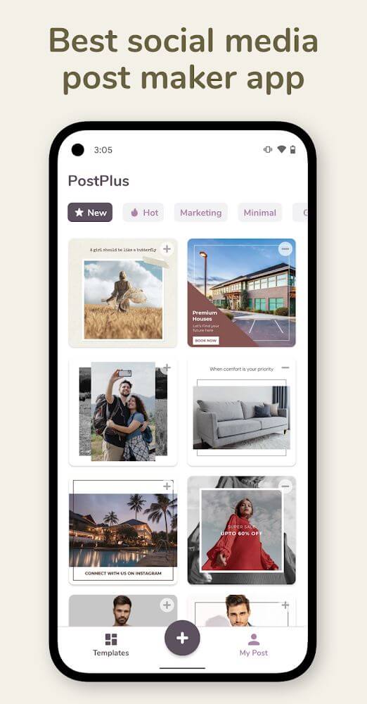 PostPlus v3.4.5 MOD APK (Pro Unlocked)