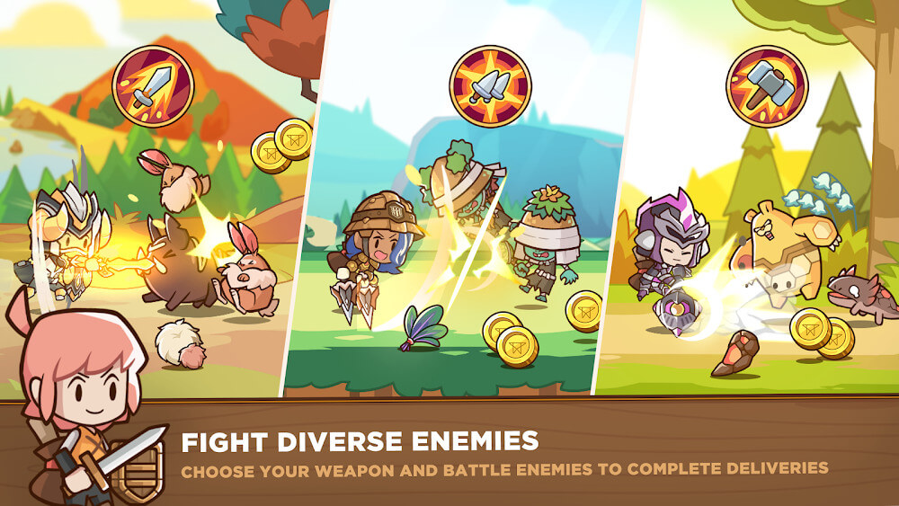 Postknight 2 v2.4.3 MOD APK (Damage Multiplier, God Mode)