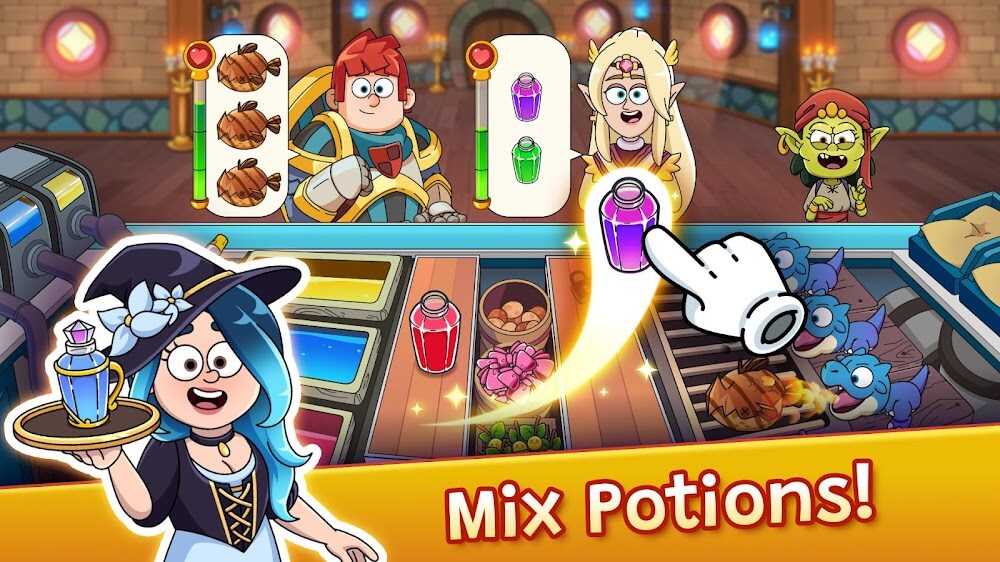 Potion Punch 2 v2.9.03 MOD APK (Unlimited Coins, Tickets)