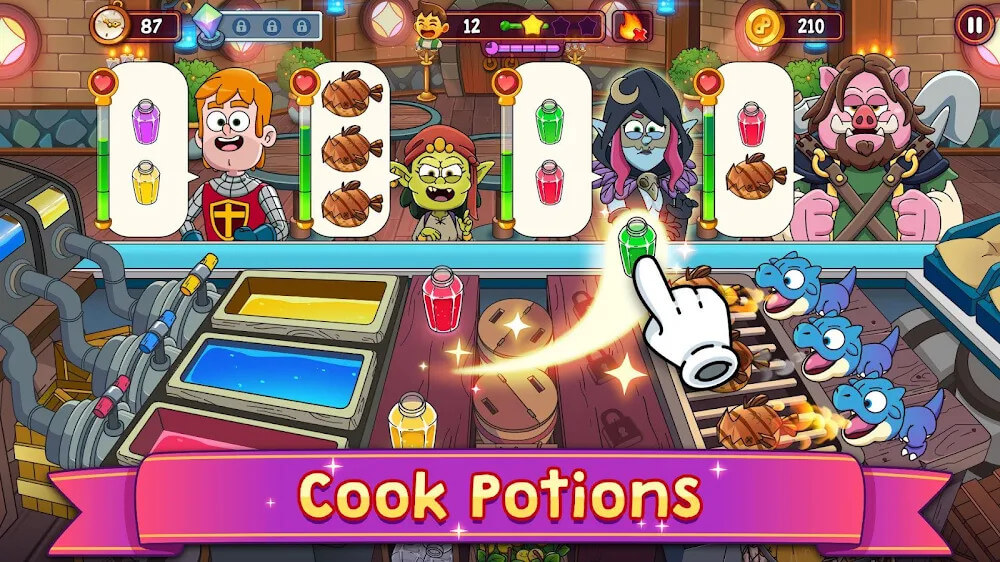 Potion Punch 2 v2.9.03 MOD APK (Unlimited Coins, Tickets)