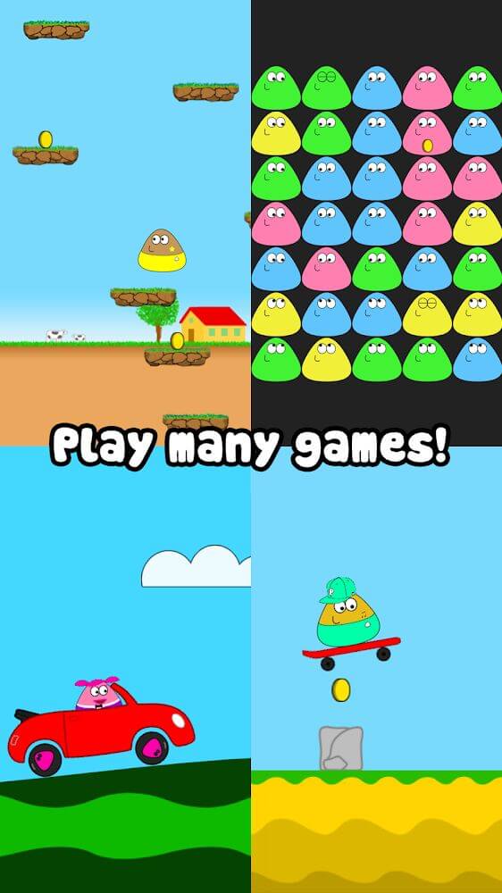 Pou v1.4.120 MOD APK (Unlimited Coins)