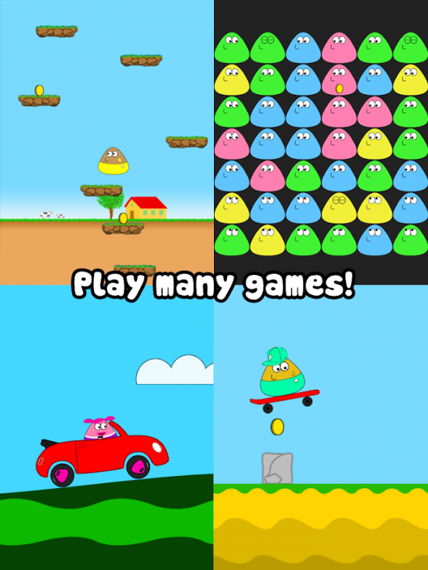 Pou v1.4.87 MOD APK (Free Shopping) Download for Android