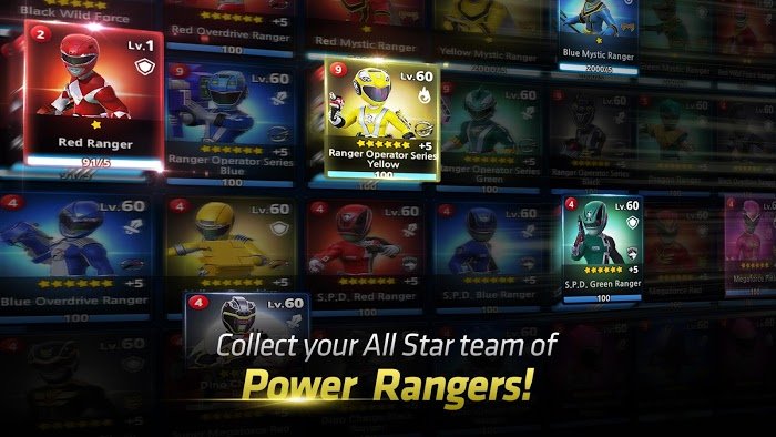 Power Rangers: All Stars (MOD Menu/God Mode) v1.0.5 APK download for Android