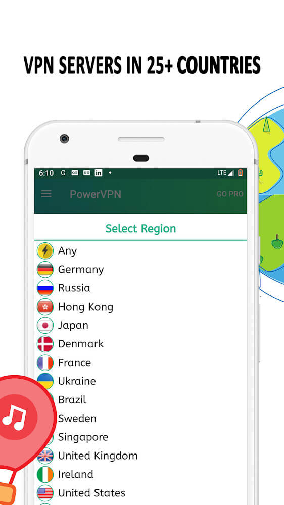 Power VPN Pro v2.1 MOD APK (Premium Unlocked)