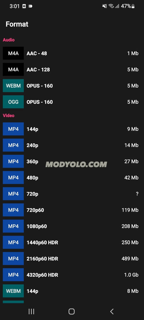 PowerTube v5.0.3 APK + MOD (Premium Unlocked)