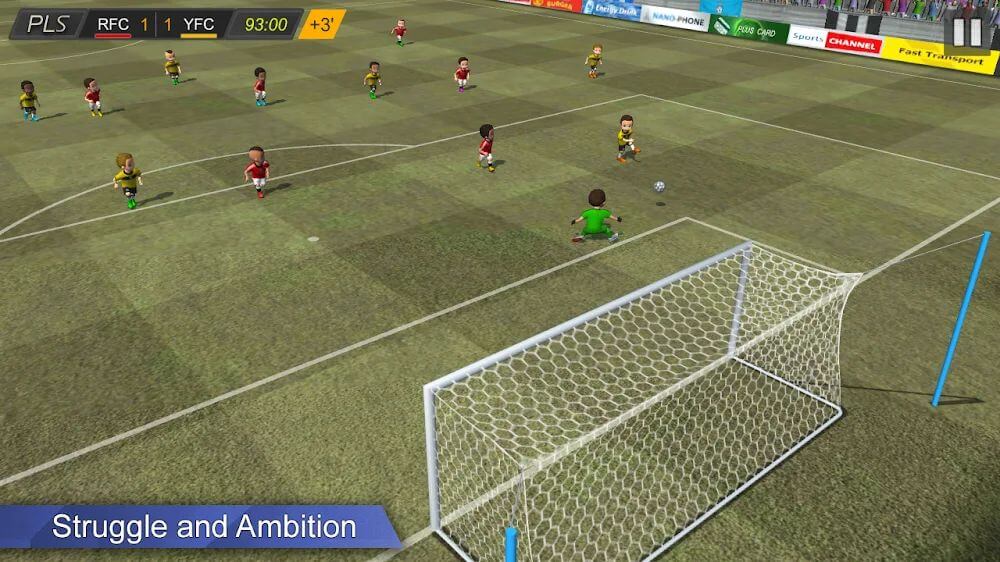 Pro League Soccer v1.0.40 MOD APK (Finish Match, Speed Time)