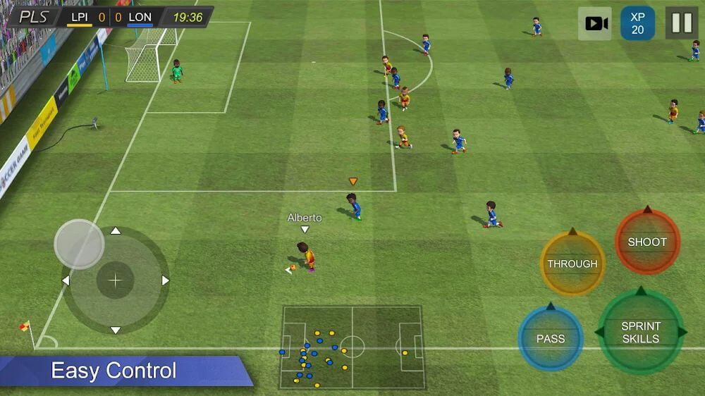 Pro League Soccer v1.0.40 MOD APK (Finish Match, Speed Time)