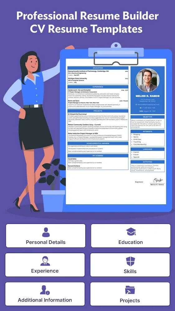 Professional Resume Builder v1.17 APK + MOD (Premium Unlocked)