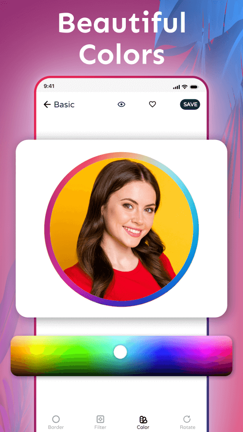 Profile Picture Border Frame v2.4.5.1 MOD APK (Premium Unlocked)