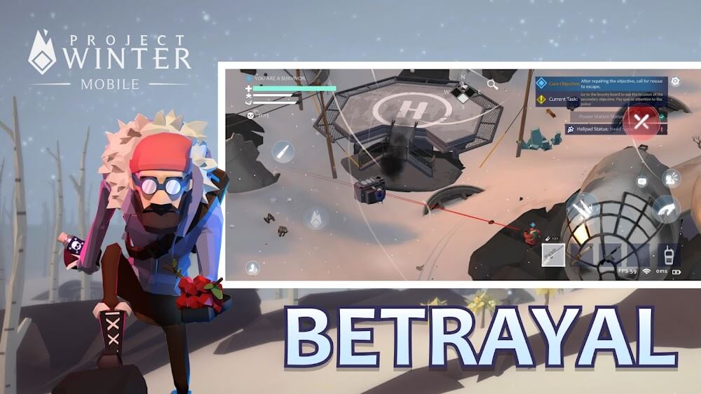 Project Winter Mobile v1.7.0 MOD APK (Menu, Zoom, Speed)