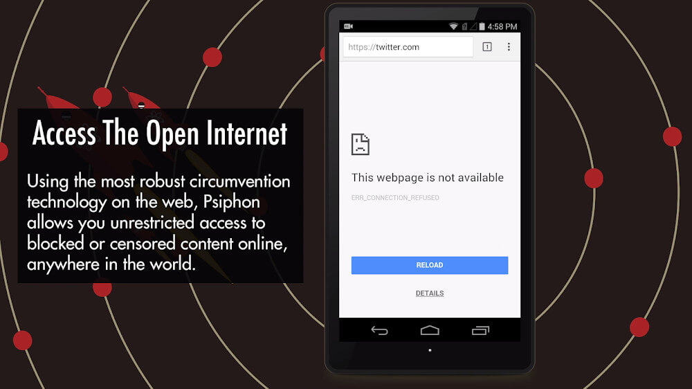 Psiphon Pro v400 APK + MOD (Premium Subscription)