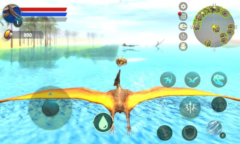 Pteranodon Simulator v1.1.1 MOD APK (Moeny, Free Upgrade Skills)