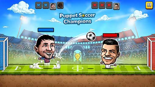 Puppet Soccer Champions 3.0.6 Apk + MOD (Money) for Android