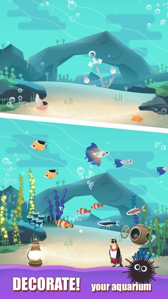 Puzzle Aquarium v109 MOD APK (Free Shopping)