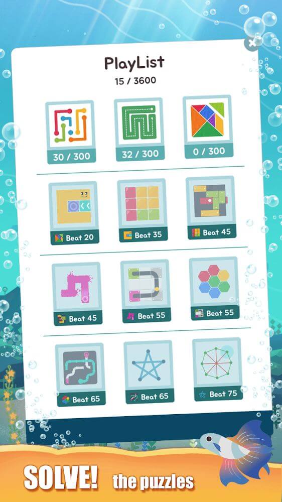 Puzzle Aquarium v109 MOD APK (Free Shopping)