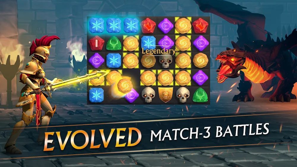 Puzzle Quest 3 v1.5.0.24415 MOD APK (God Mode)